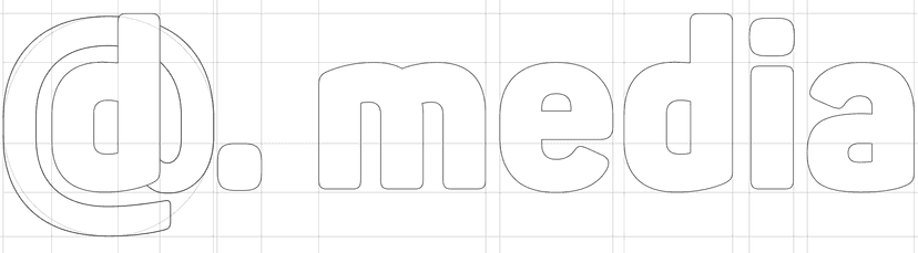 Sketch logotype d . media